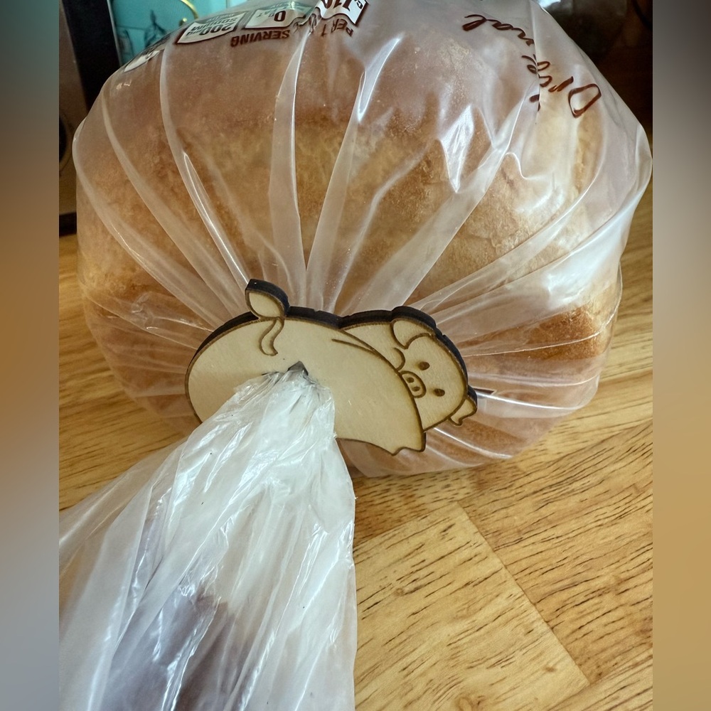 Wooden Bread Bag Saver (3) - Picture 2 of 5